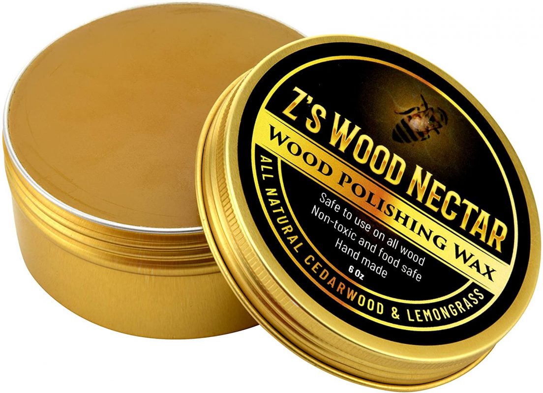 Z's Wood Nectar All Natural Beeswax Furniture Polish & Conditioner (6oz) –